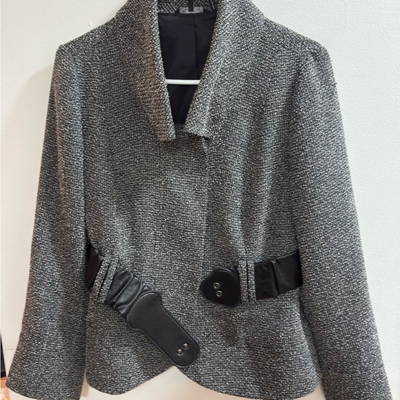 NIC+ZOE Jackets & Blazers - Nic + Zoe Black Tweed Womens Blazer Size 4
